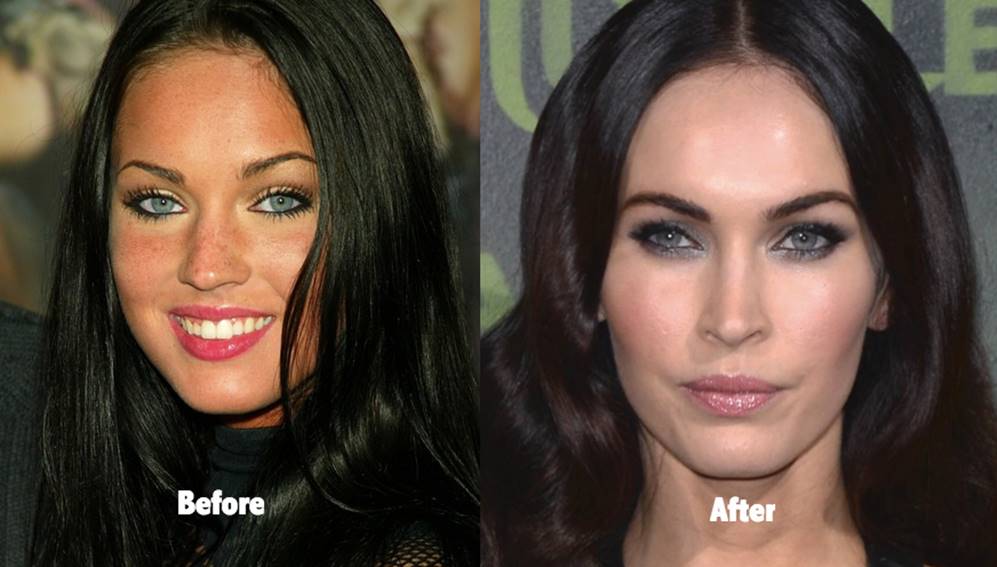 Megan Fox Before and After