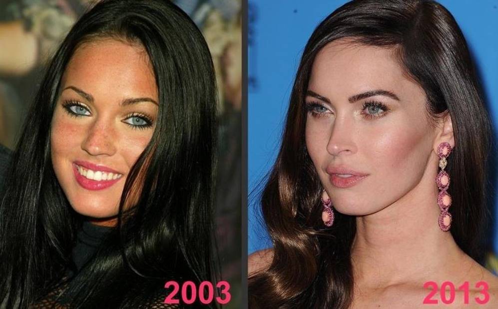 Megan Fox Before and After