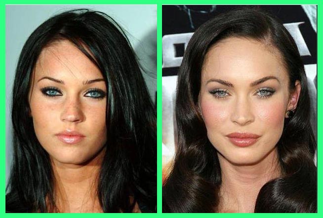 Megan Fox Before and After