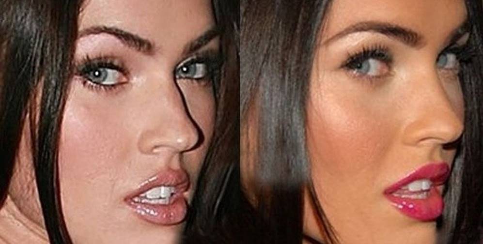 Megan Fox Before and After