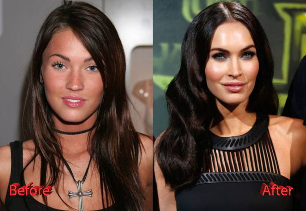 Megan Fox Before and After